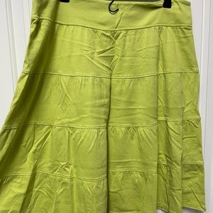 Coldwater Creek tiered skirt size L